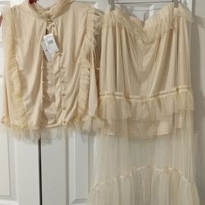 Gorgeous Cream 2 Piece